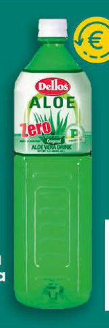 DELLOS Плодова напитка Aloe 1,5 л