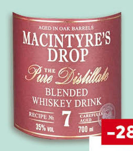 MACINTYRE'S DROP Спиртна напитка
