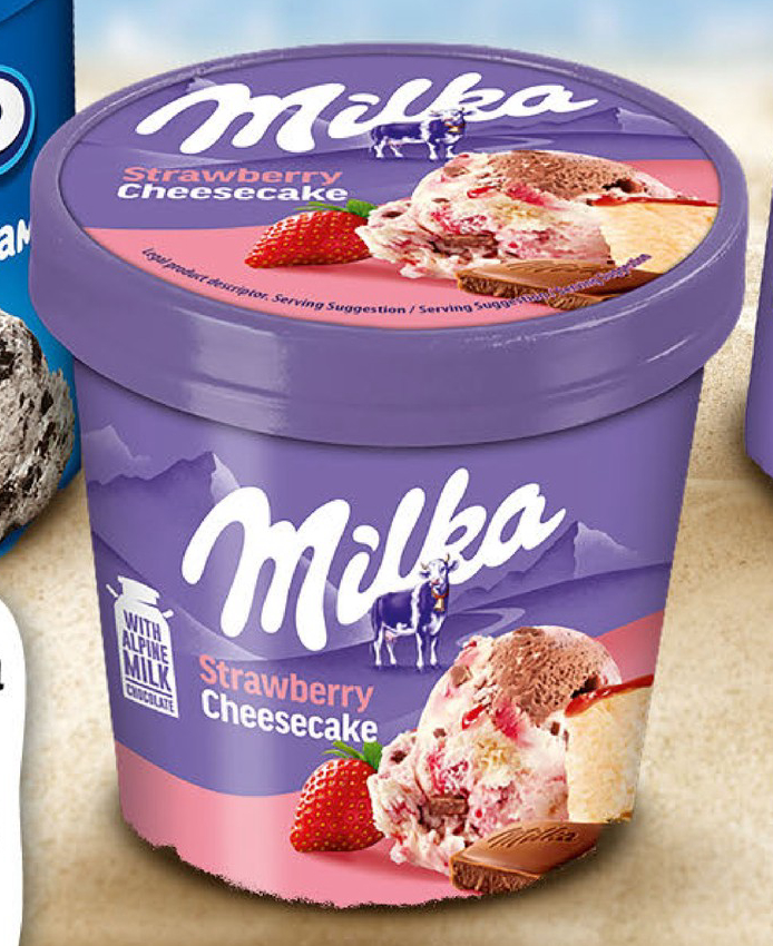 Milka Сладолед ягодов чийзкейк 425 мл