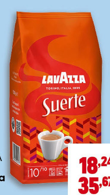 LAVAZZA Кафе на зърна Suerte 1 кг
