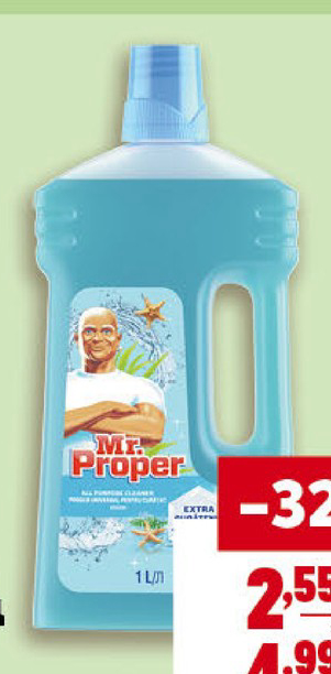 MR. PROPER Почистващ препарат за под