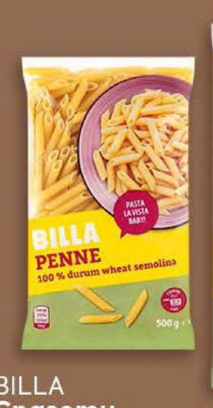 BILLA Cnazemи, пене или фусили