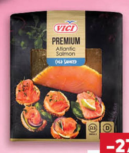 VICI Сьомга нушено филе слац