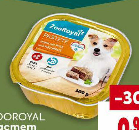 Zooroyal Пастет за кучета 300 г