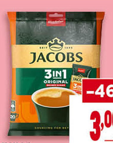 JACOBS Размворима напитка 3in1
