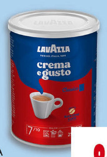 LAVAZZA Кафе Crema e Gusto купи 250 г