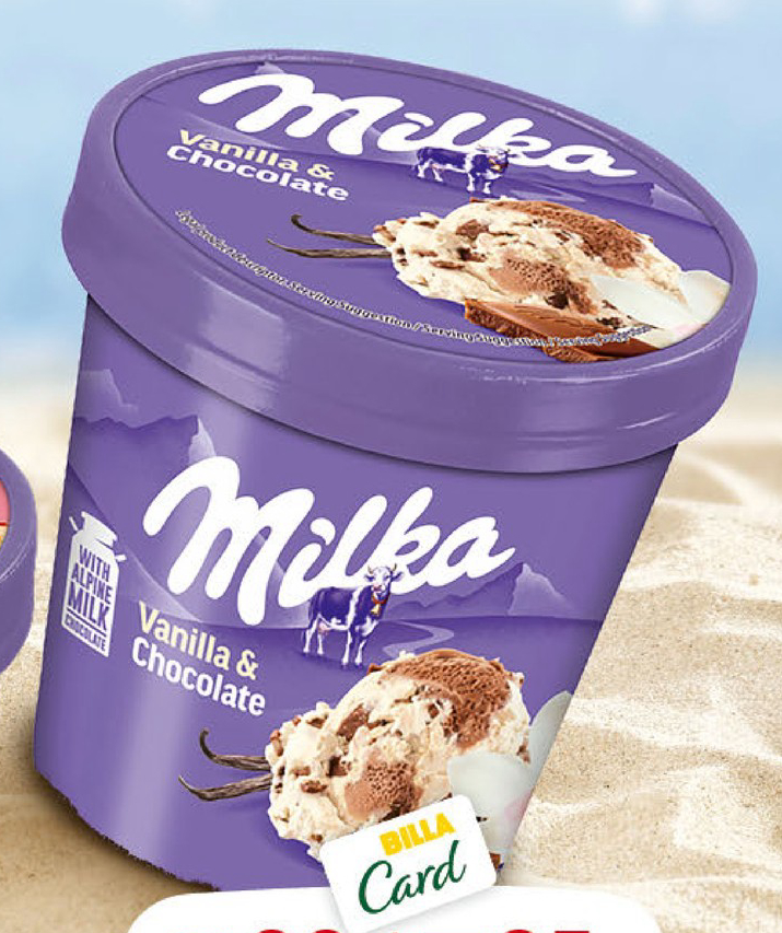 Milka Сладолед ванилия и шоколад 425 мл
