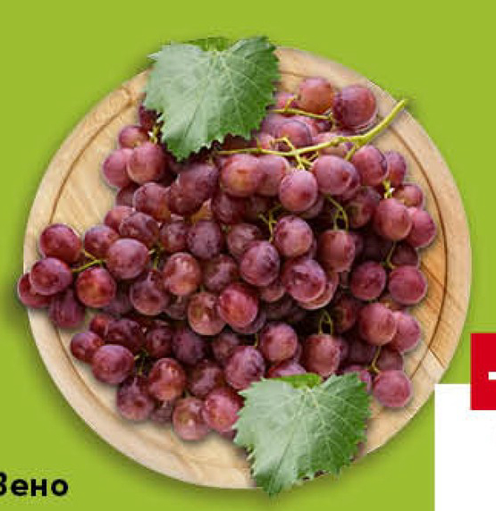 Грозде червено без семки
