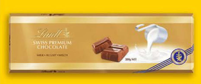 LINDT Млечен шоколад