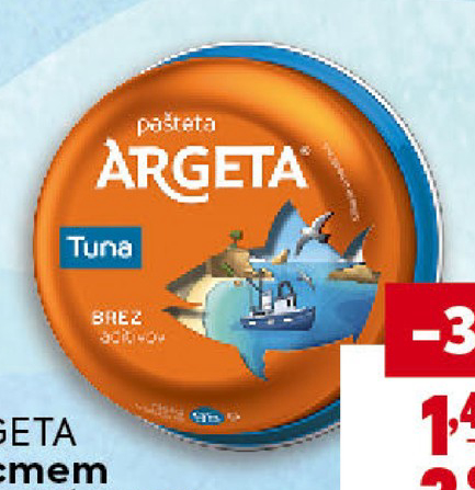 ARGETA Пастет от риба тон
