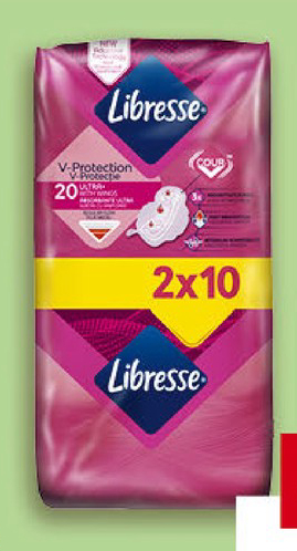 LIBRESSE Дамски превръзки Ultra Duo 16 или 20 бр. 1 опаковка