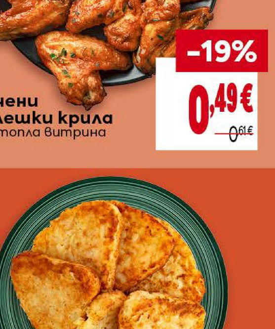 Печени пилешки крила