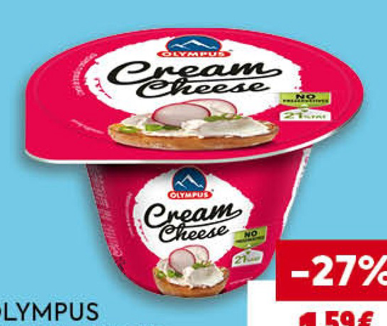 OLYMPUS Крема сирене за мазане 21% 200 г